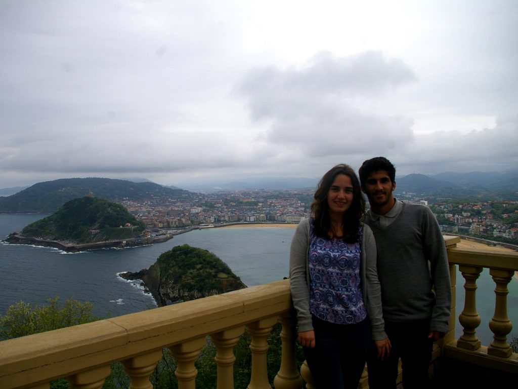 Vistas de San Sebastián desde el Monte Igueldo