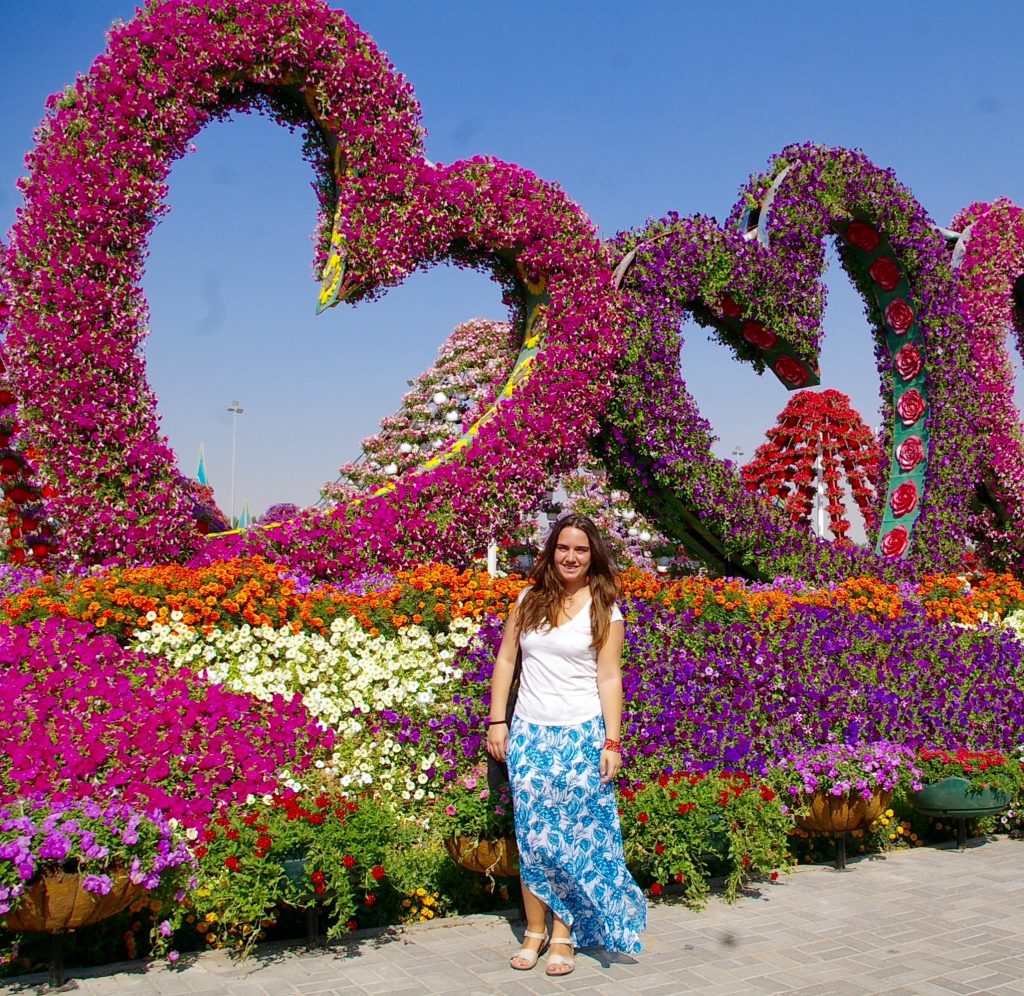 Miracle Garden, un jardín espectacular en Dubai