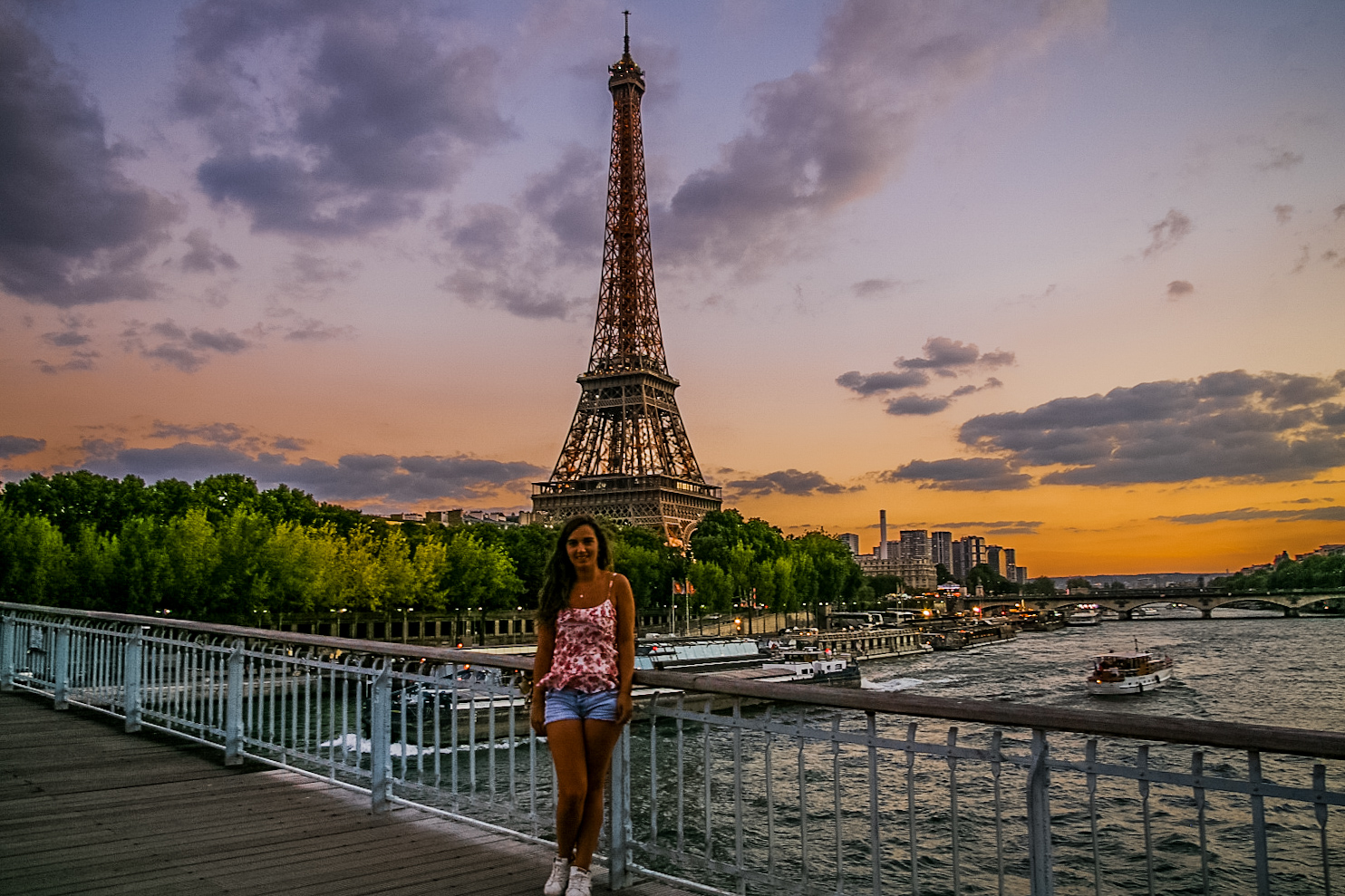 Atardecer en la Torre Eiffel, una visita imprescindible en París