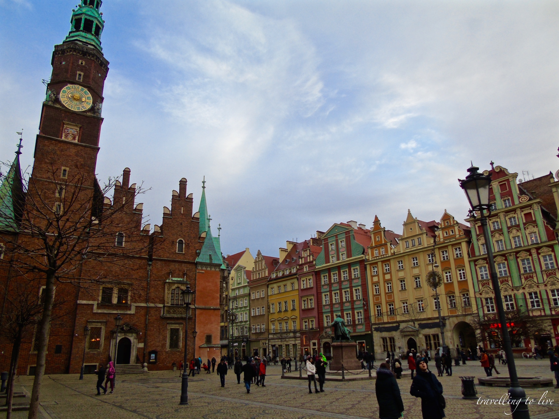Casco antiguo de Wroclaw, la ciudad más bonita de Polonia