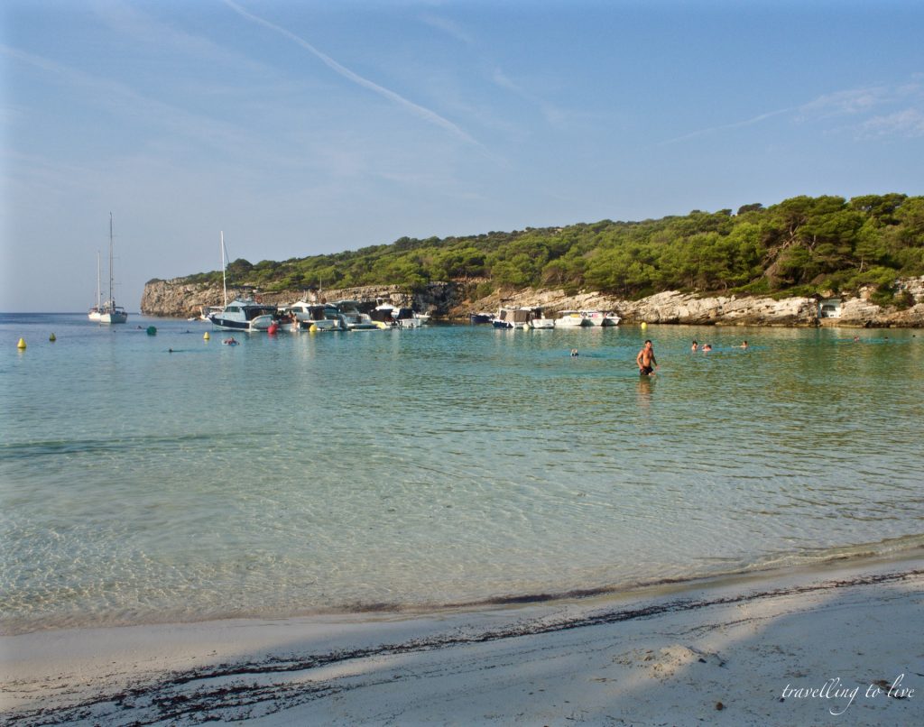 Cala en Turqueta, la playa más famosa de Menorca