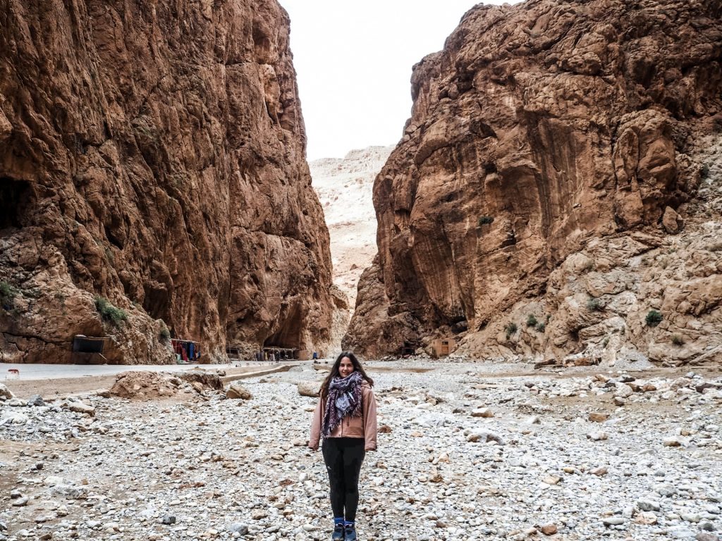 Gargantas de Todra, un imprescindible en cualquier excursión al Sáhara, en Marruecos