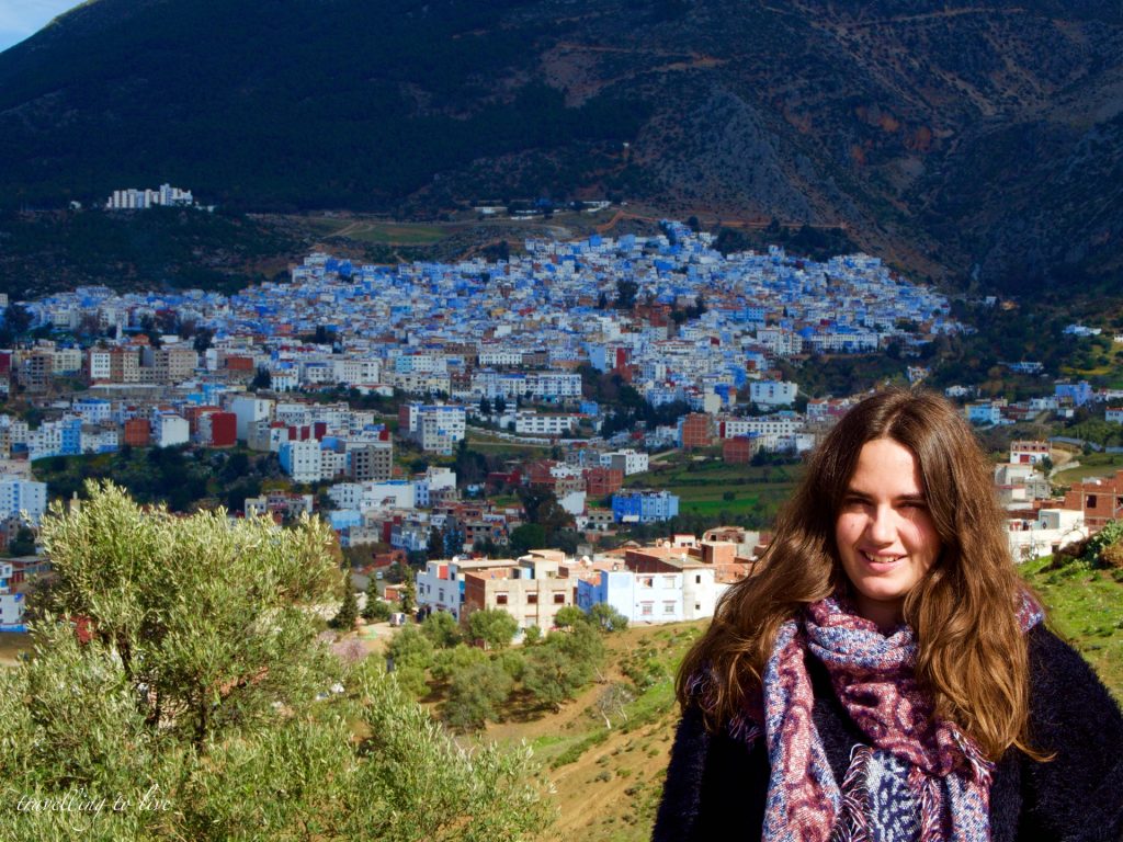 Vistas de Chefchaouen, el pueblo azul de Marruecos