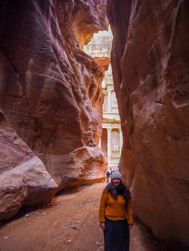 Siq, Camino al Tesoro de Petra, un imprescindible en Jordania