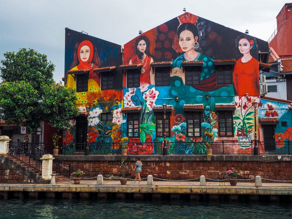 Street Art de Melaka, una ciudad preciosa en el sur de Malasia