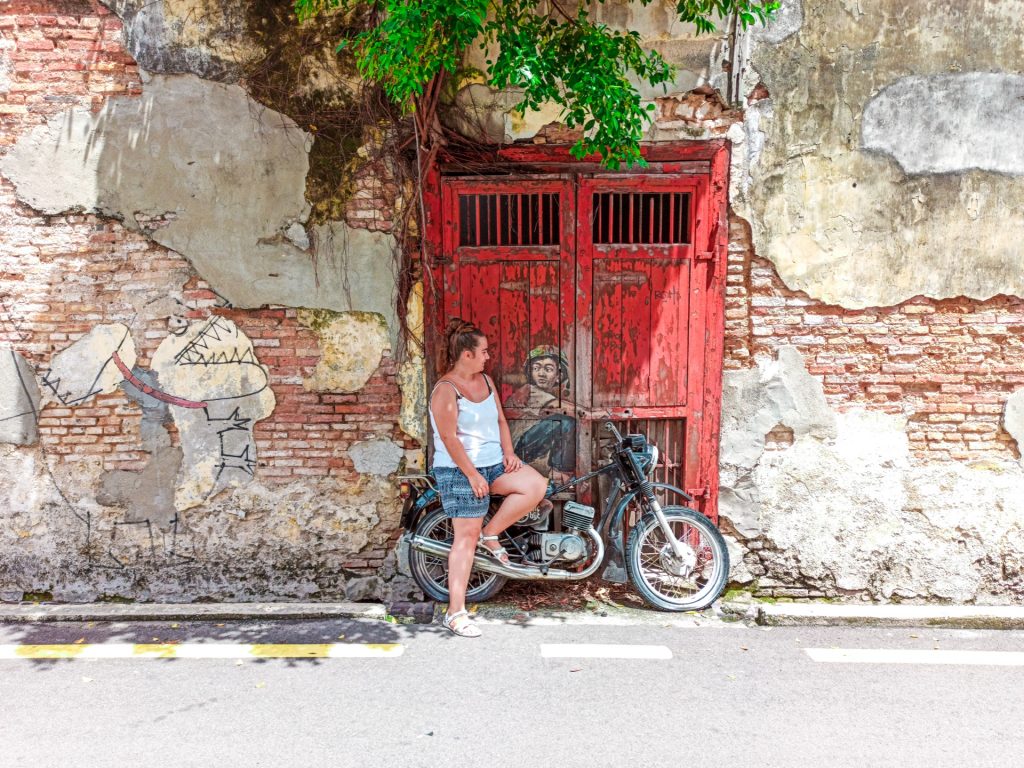 Street Art de Georgetown en Penang, Malasia