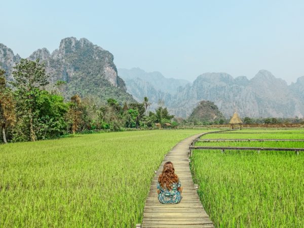 Paisajes de Vang Vieng, Laos