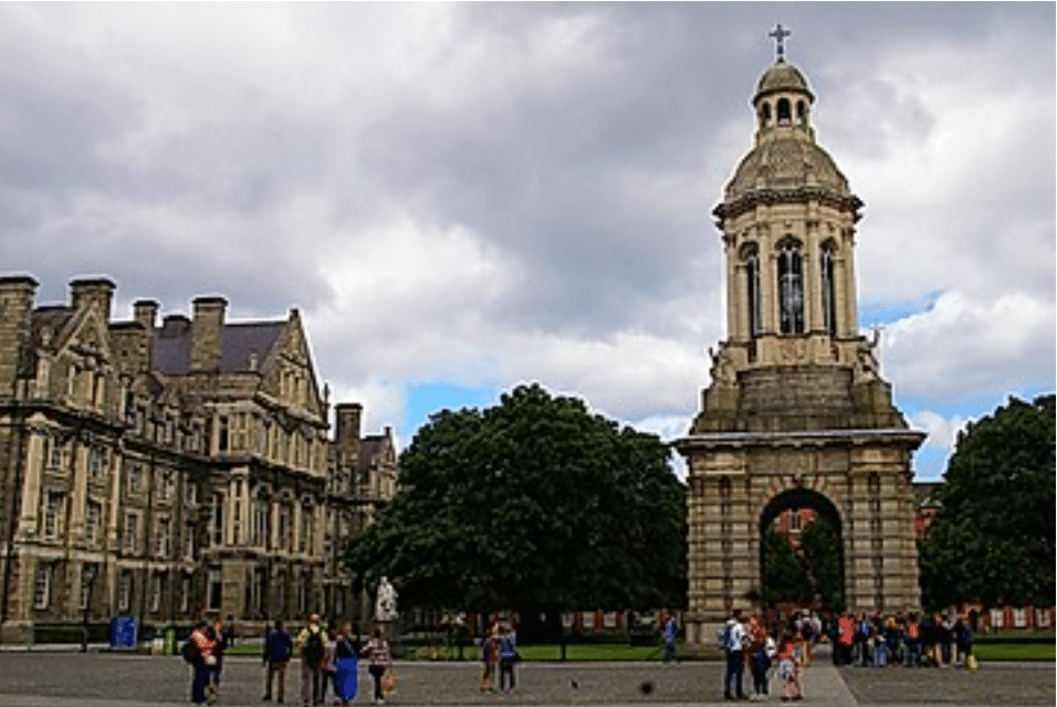 Trinity College de la Universidad de Dublín, en Irlanda