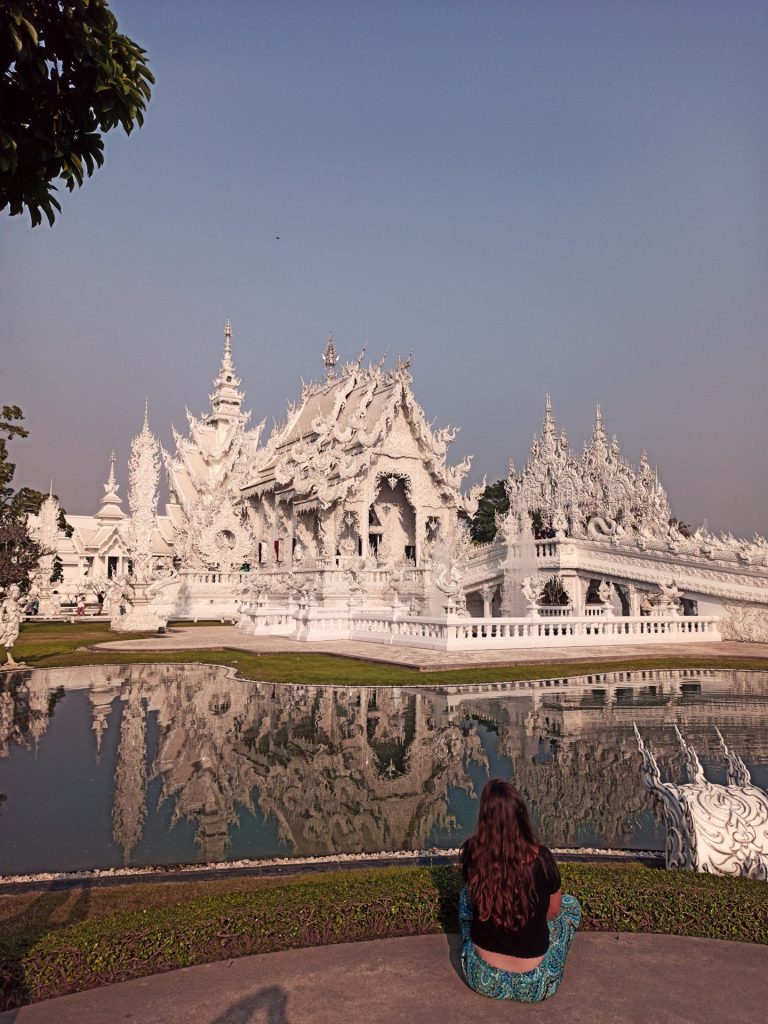 Templo Blanco (White Temple) de Chiang Rai, el sitio más popular de la ciudad