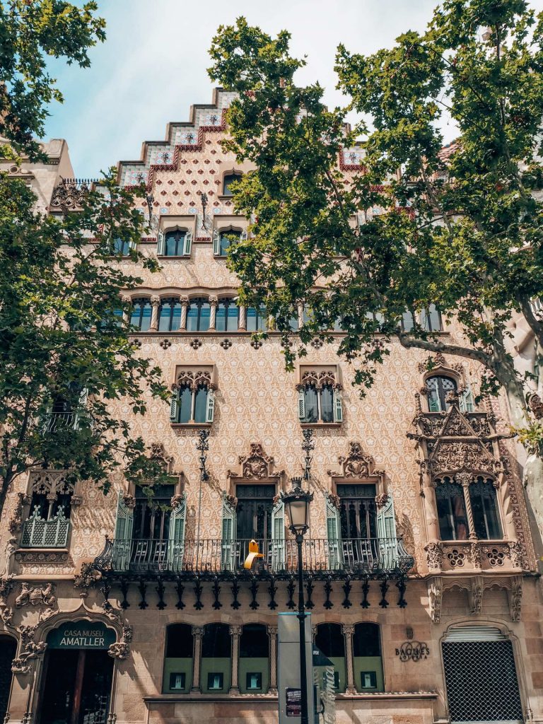 Casa Amatller, una fachada que no puedes dejar de ver en Barcelona
