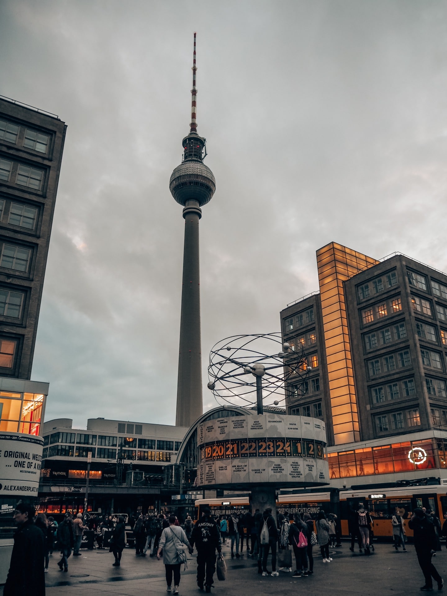 Torre de la Televisión en Alexanderplatz en Berlín