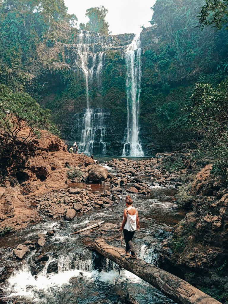 Tad Yuang, la cascada más espectacular de Pakse, en Laos