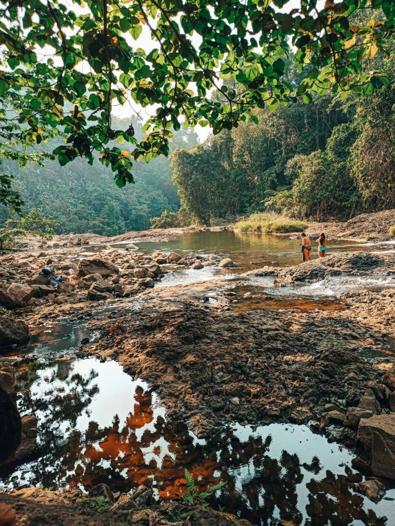 E-Tu, una cascada mágica en los alrededores de Pakse, en Laos