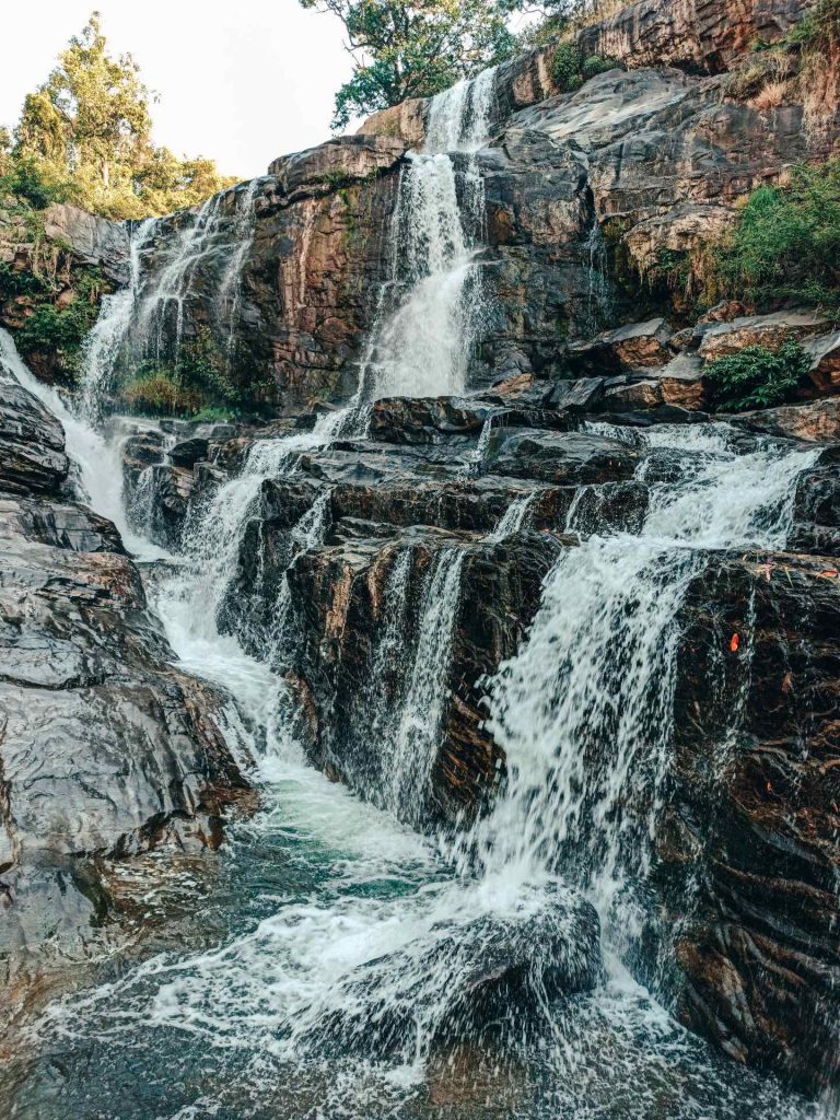 Mae Klang Falls en el Parque Nacional Doi Inthanon, Tailandia