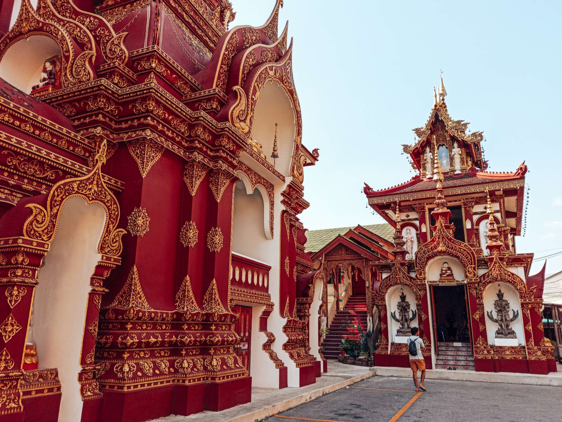 Wat Saen Muang Ma Luang, uno de los templos más bonitos de Chiang Mai