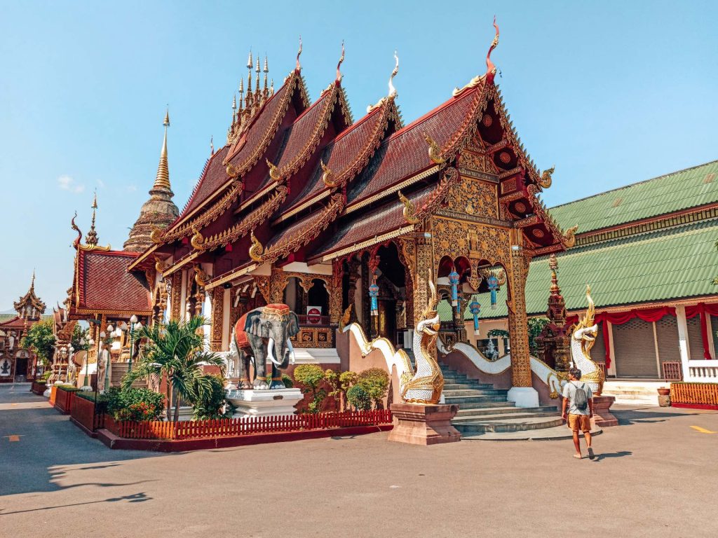 Wat Saen Muang Ma Luang, uno de los templos más bonitos de Chiang Mai