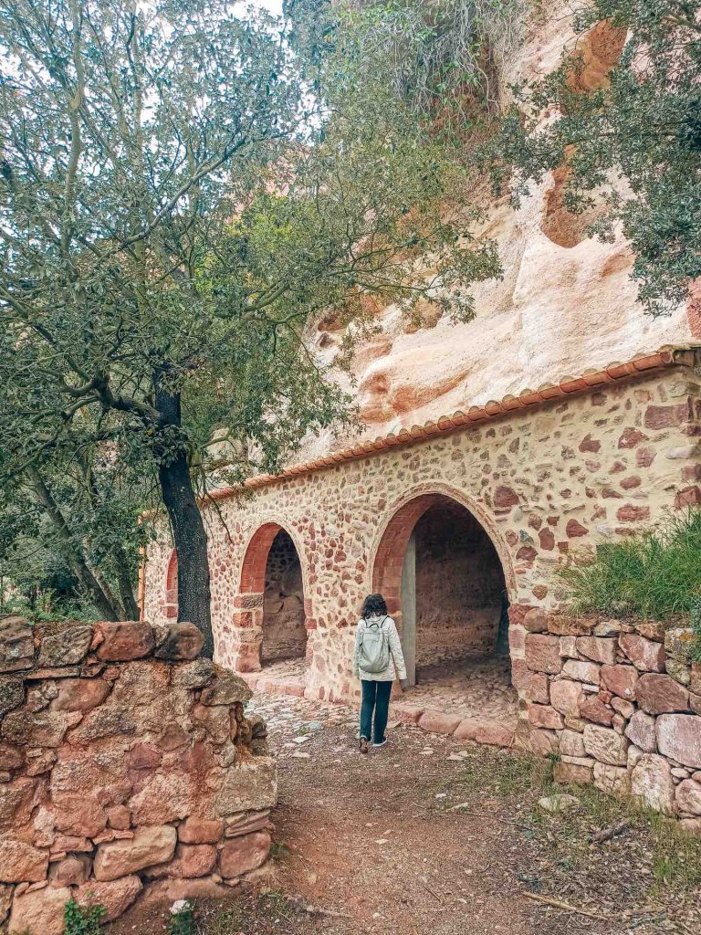 Camí dels Frarers, en el Castillo Monasterio de Sant Miquel d’Escornalbou