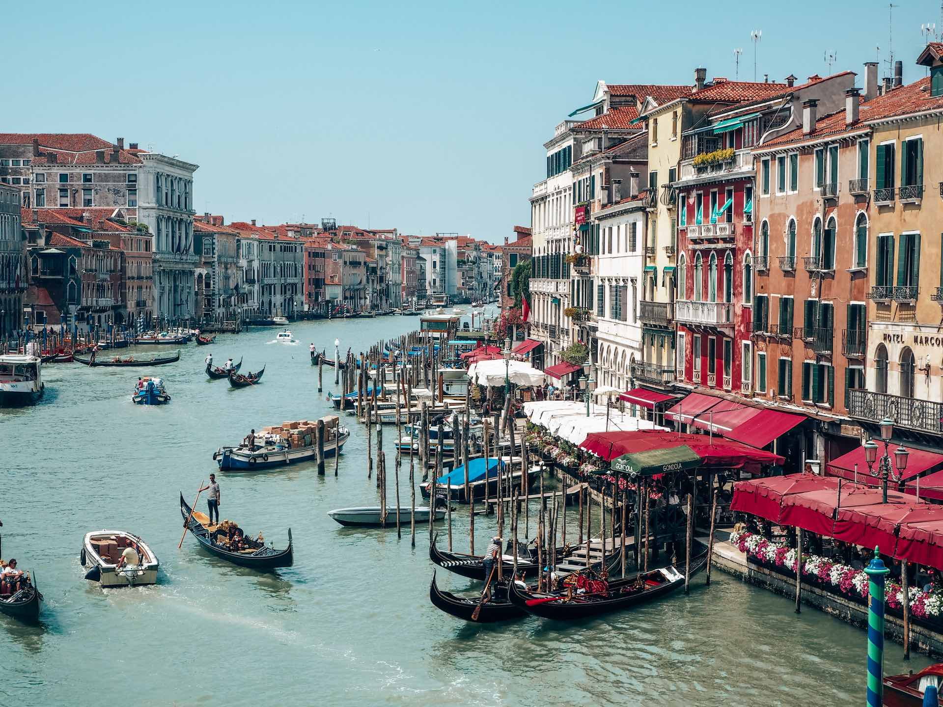Canales de Venecia, un imprescindible en Italia