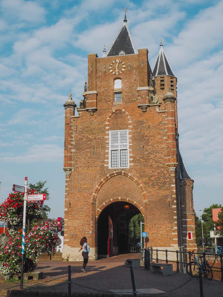 Amsterdamse Poort, una puerta medieval en Haarlem