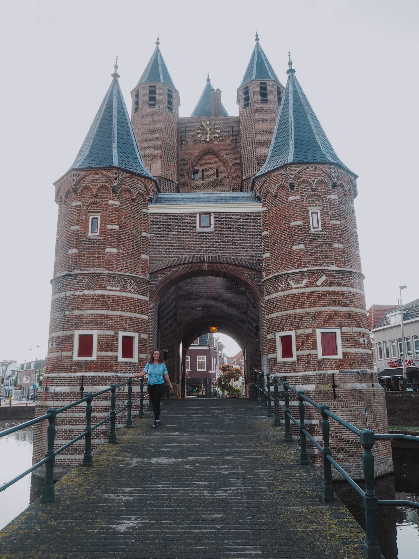 Amsterdamse Poort, una puerta medieval en Haarlem