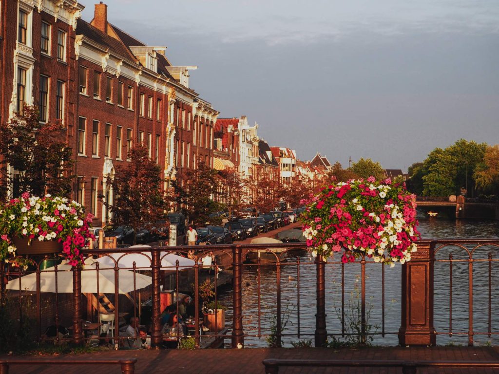 Nieuwe Gracht, el mejor atardecer de Haarlem