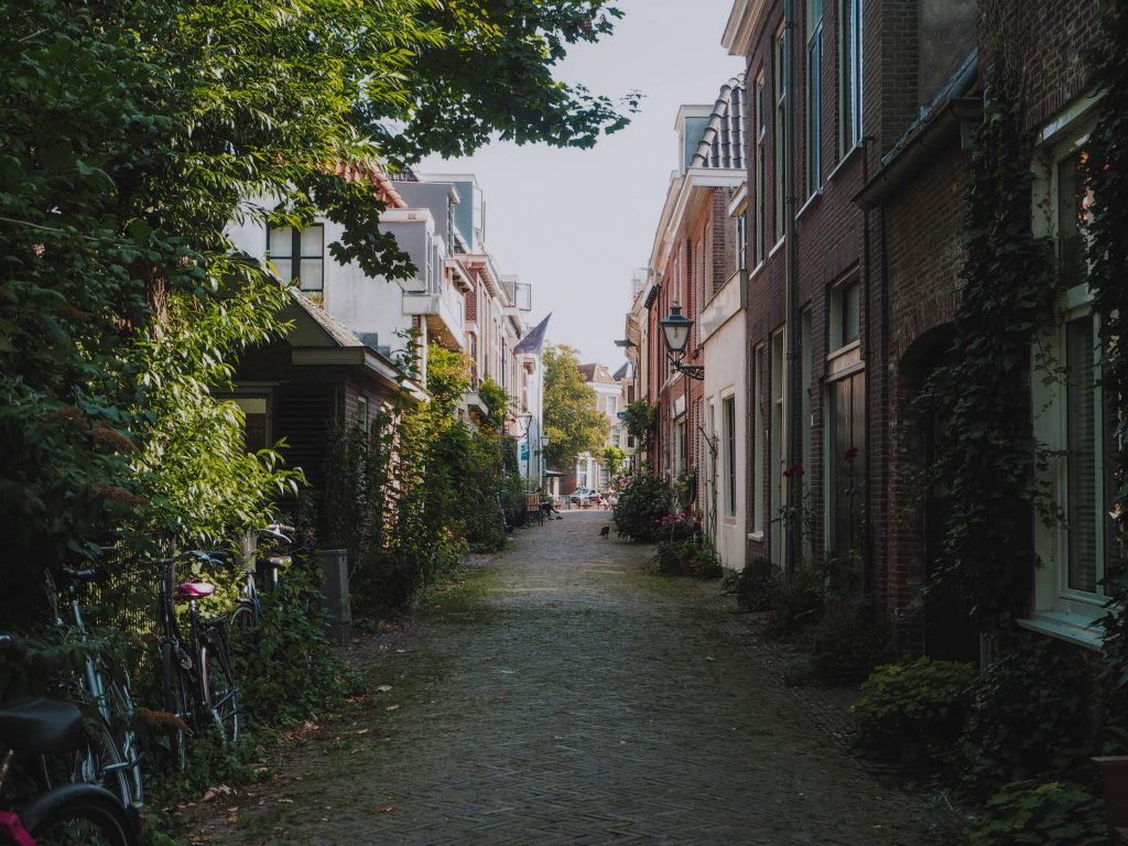 Biennenvestgracht, una calle preciosa en Leiden