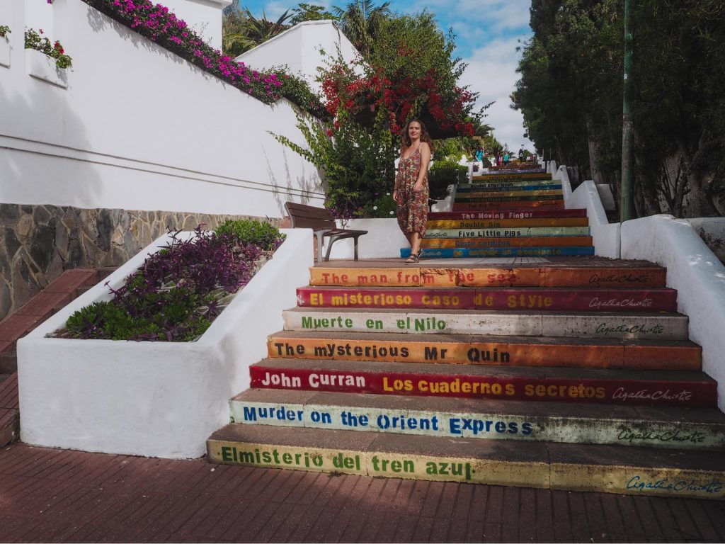 Escaleras Agatha Christie, un rincón alternativo en el Puerto de la Cruz