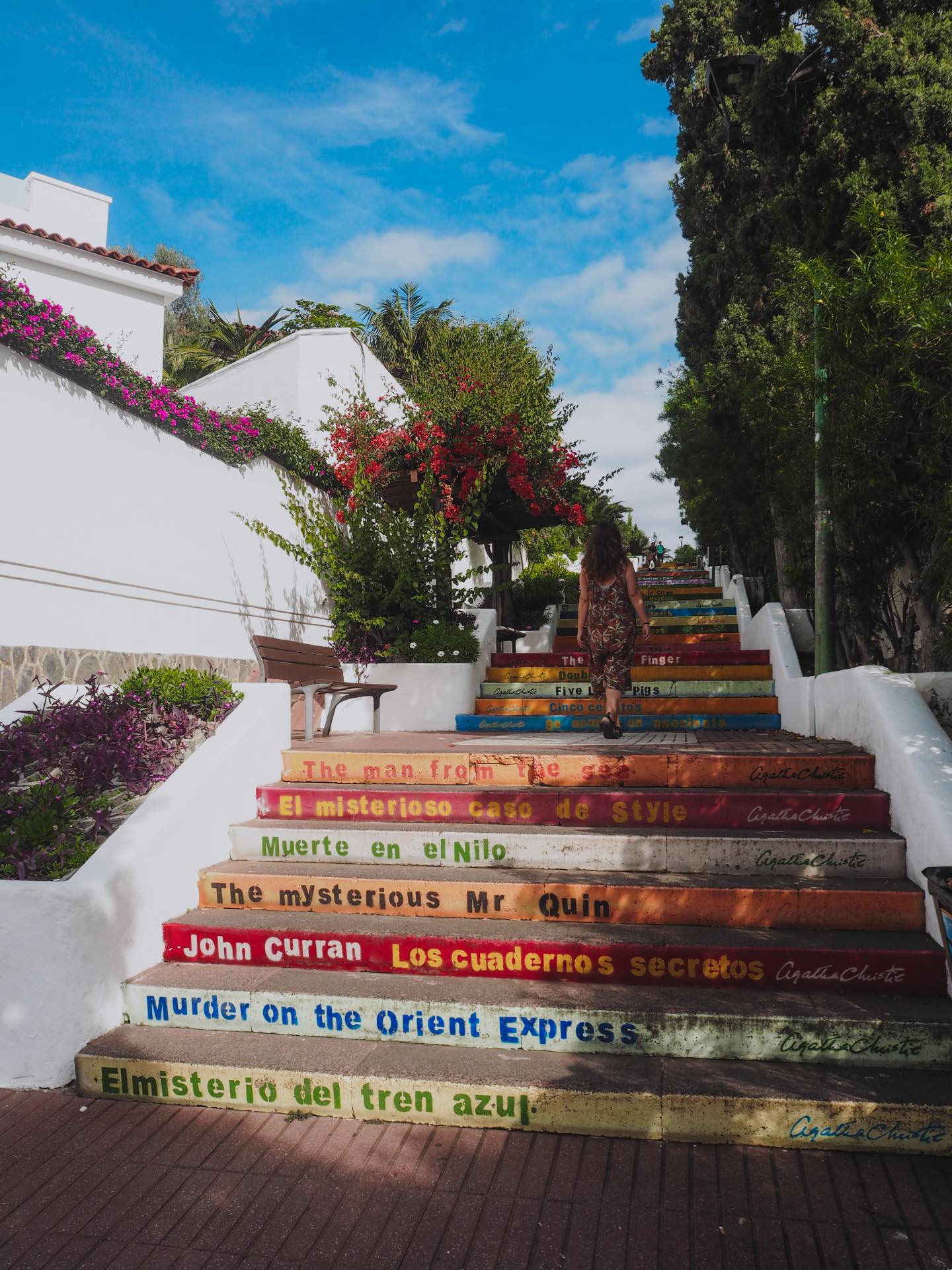 Escaleras Agatha Christie, un rincón alternativo en el Puerto de la Cruz