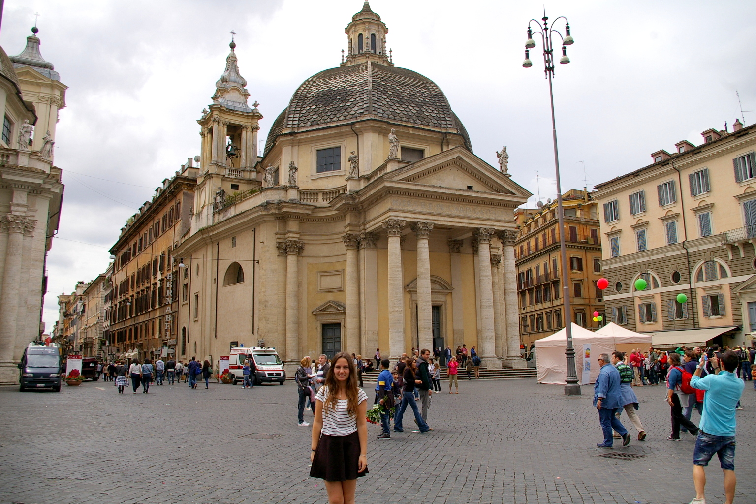 Piazza del Popolo, una plaza preciosa que ver en Roma