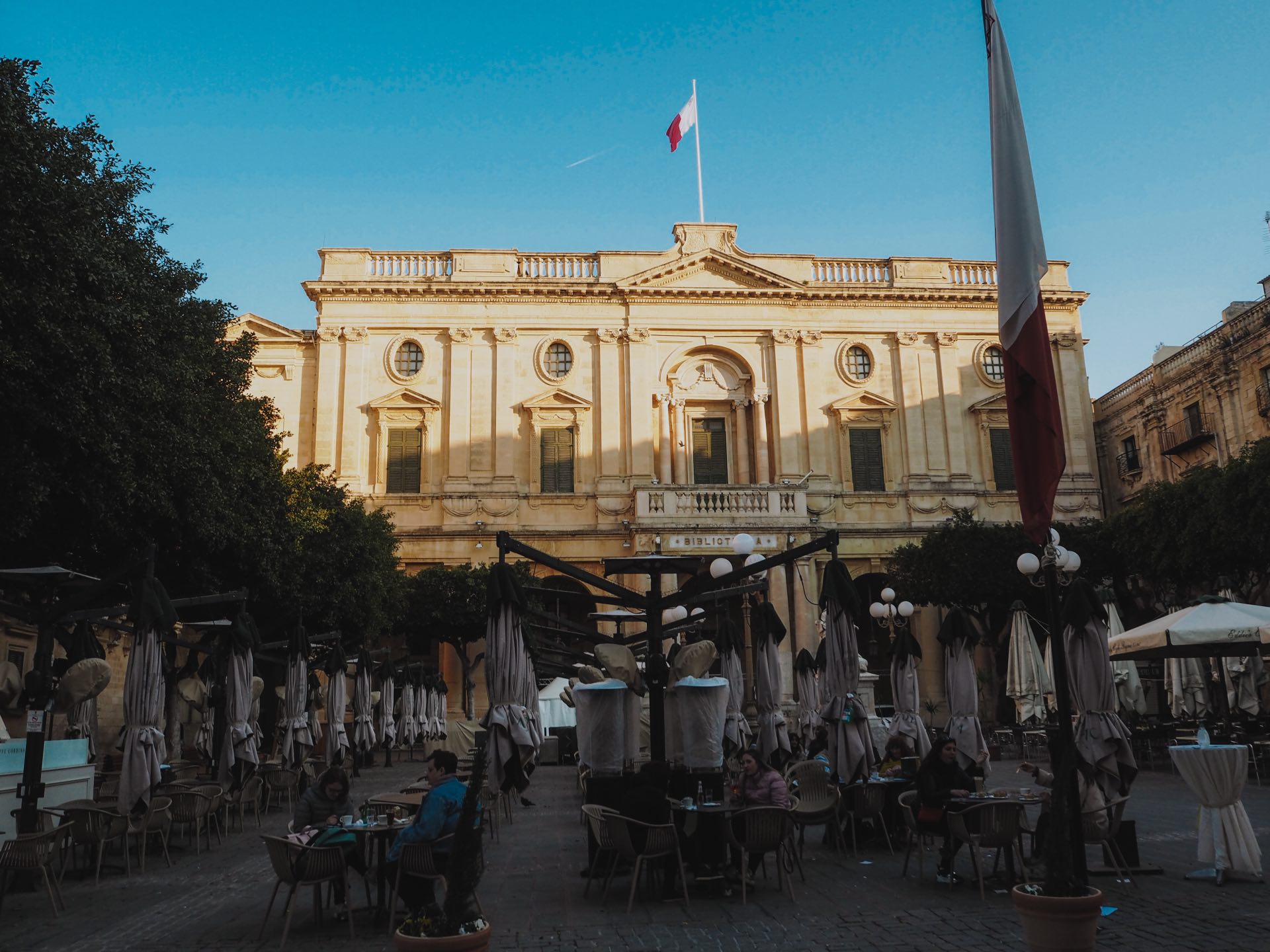 Biblioteca Nacional de Malta, un edificio precioso que ver en La Valletta