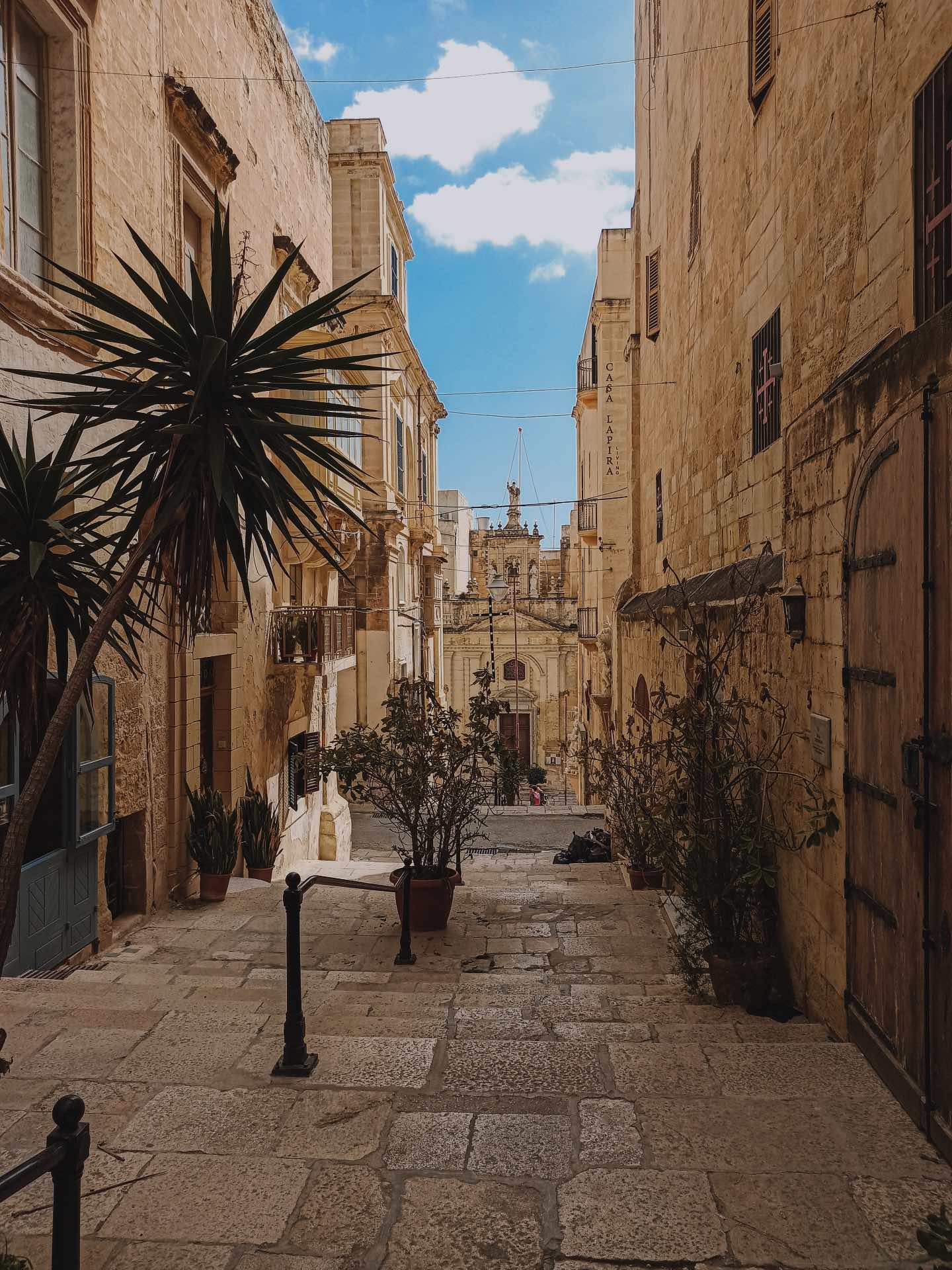 Calle Sta. Lucía, el rincón más fotogénico de La Valletta