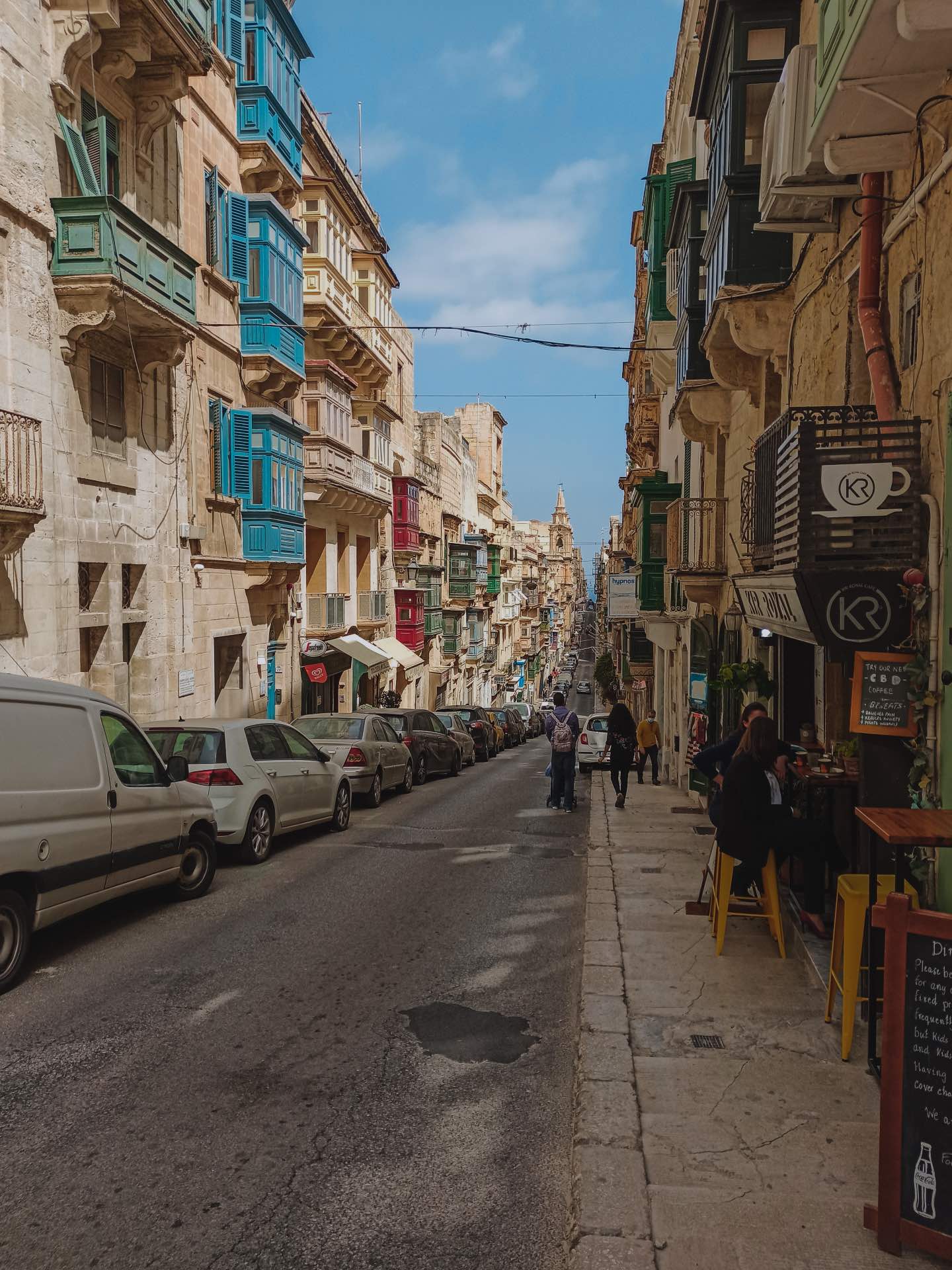 Calles con encanto de La Valletta