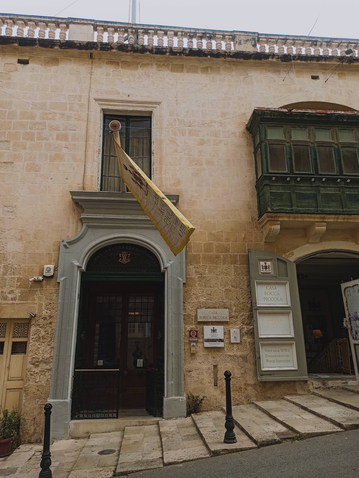 Casa Rocca Piccola, un antiguo palacio aristócrata que visitar en La Valletta