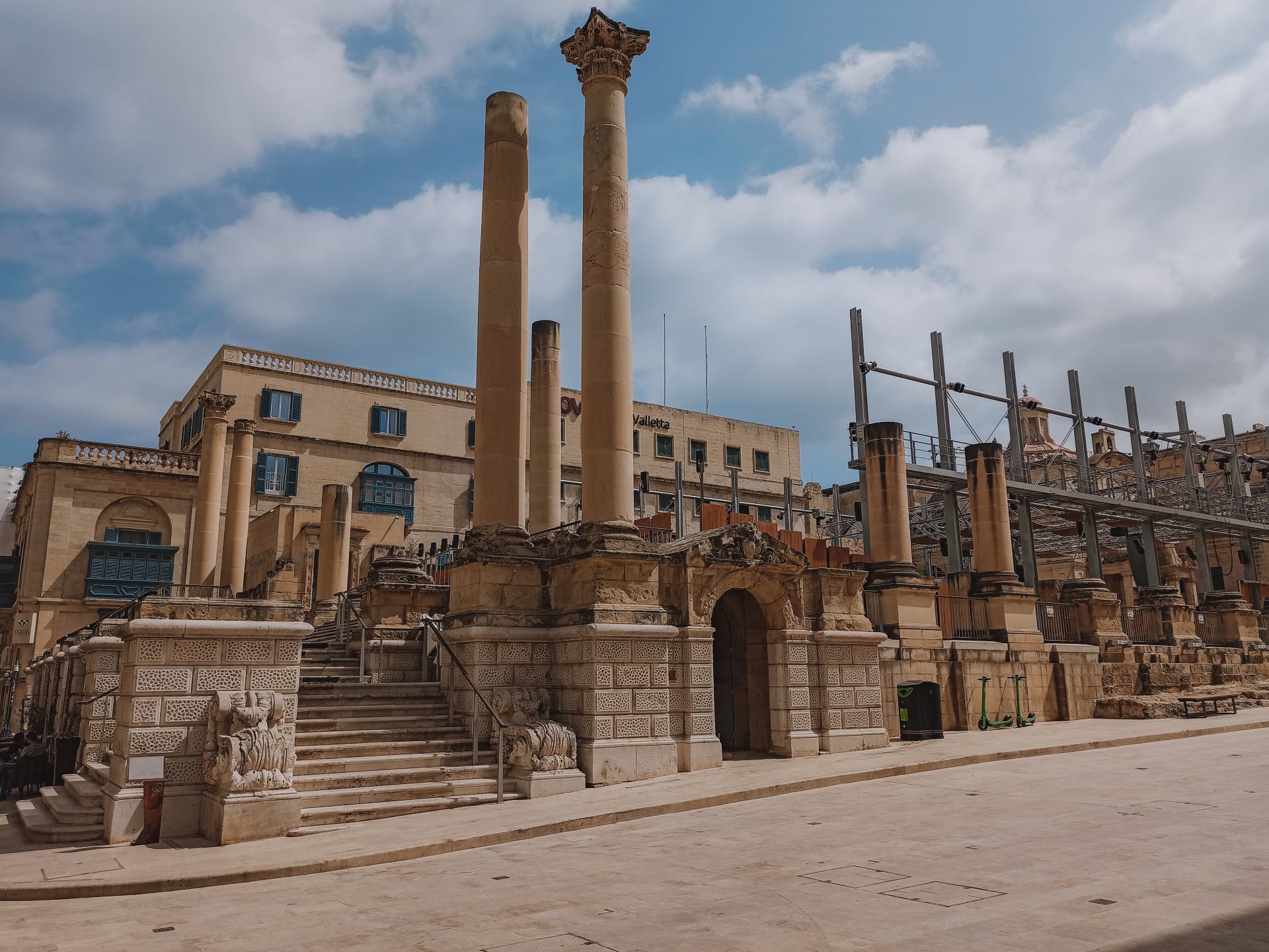 Ópera Real de La Valletta, unas ruinas convertidas en un teatro al aire libre