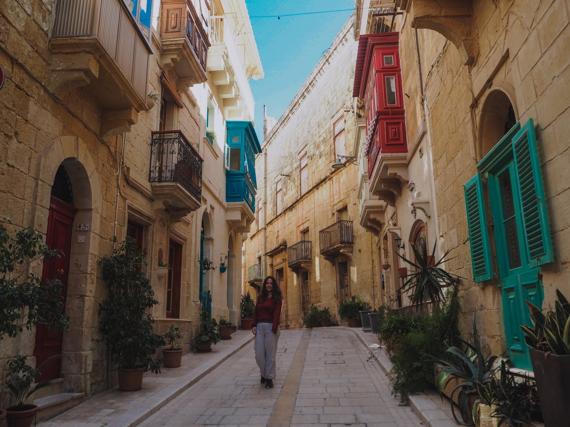 Calles de Vittoriosa, la más bonita de las Tres Ciudades de Malta