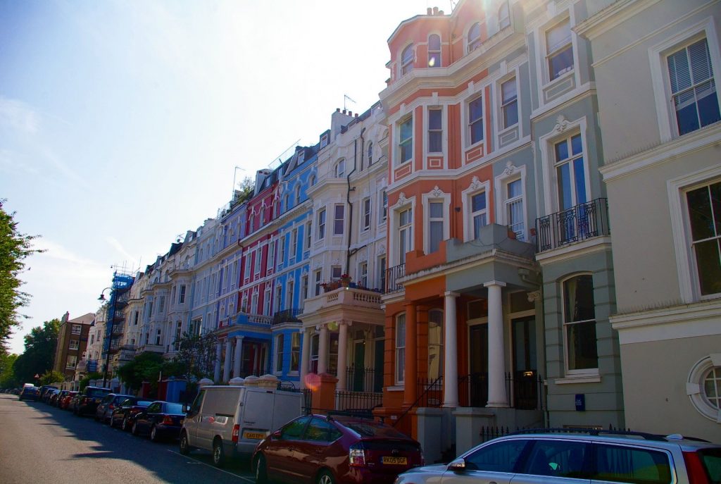 Notting Hill, el barrio más colorido que visitar en Londres
