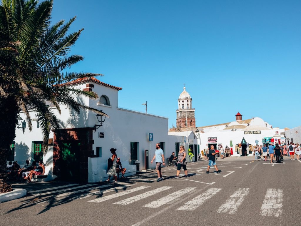 Calles de Teguise, el pueblo más bonito de Lanzarote