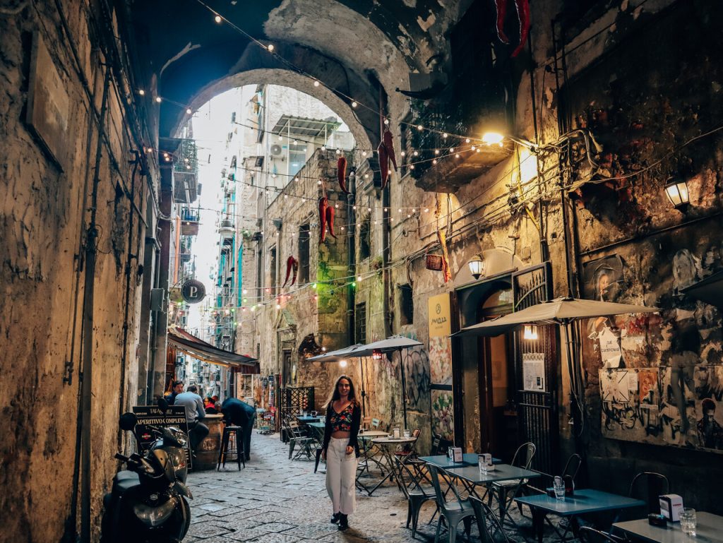 Vico del Fico Al Purgatorio, la calle con más encanto de Nápoles