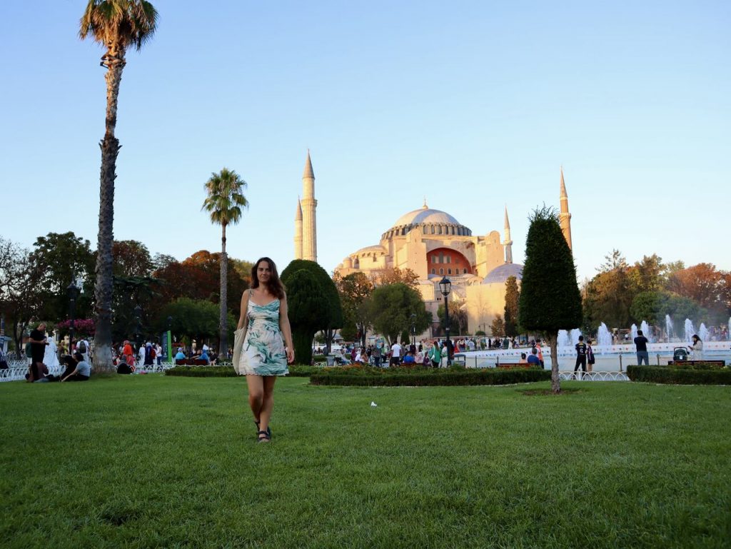 La mejor vista de la Mezquita Santa Sofía, en Estambul