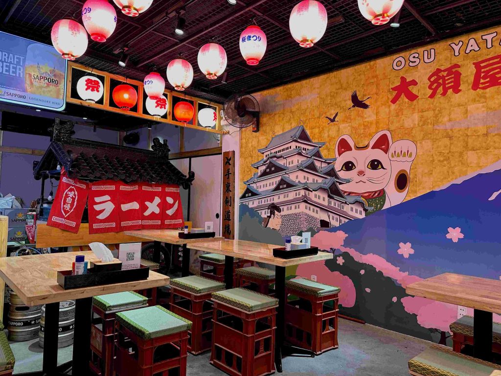 OSU YATAIMURA ( 大須屋台村), un japonés buenísimo en el centro de Hanoi