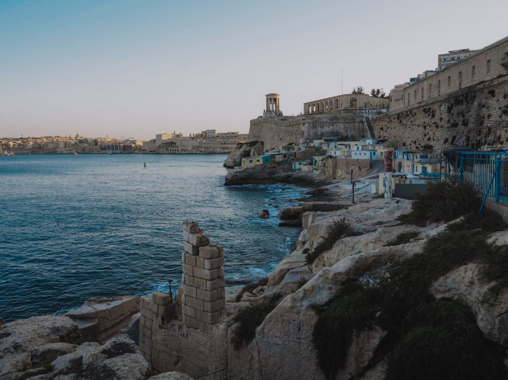 Atardecer en la Playa Wuestenwinds, mi rincón preferido de La Valletta